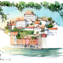 Rio-Douro-Oporto-Original-Watercolor