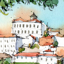 Rio-Douro-Oporto-Original-Watercolor