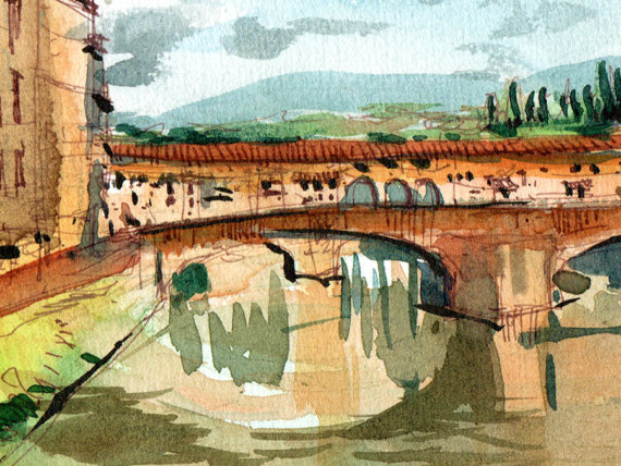 Ponte-Santa-Trinita-firenze-Original-Watercolor1 Ponte-Santa-Trinita-firenze-Original-Watercolor1