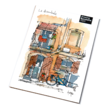 La-Barceloneta-Balcony-drawing-Barcelona-watercolor-print