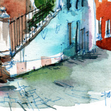 alfama-lisboa-original-watercolor alfama-lisboa-original-watercolor