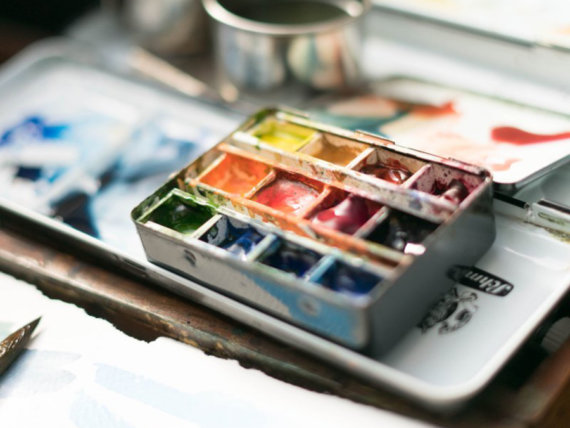 Park-Guell-Trencadis-antoni-gaudi-barcelona-watercolor Park-Guell-Trencadis-antoni-gaudi-barcelona-watercolor