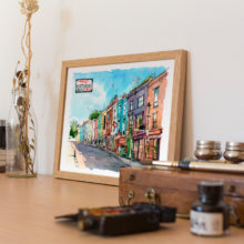 portobello-road-London-Original-Watercolor