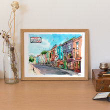 portobello-road-London-Original-Watercolor