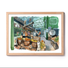 Borough-Market-London-Original-Watercolor