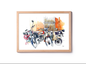 ducati-vespa-motorbike -watercolor-print