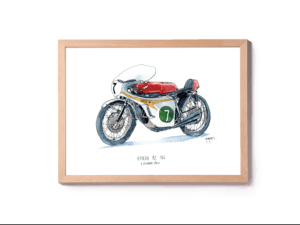 honda-rc-166-Original-motorbike-Watercolor