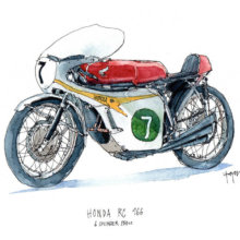 honda-rc-166-Original-motorbike-Watercolor honda-rc-166-Original-motorbike-Watercolor