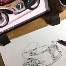 honda-rc-166-Original-motorbike-Watercolor honda-rc-166-Original-motorbike-Watercolor